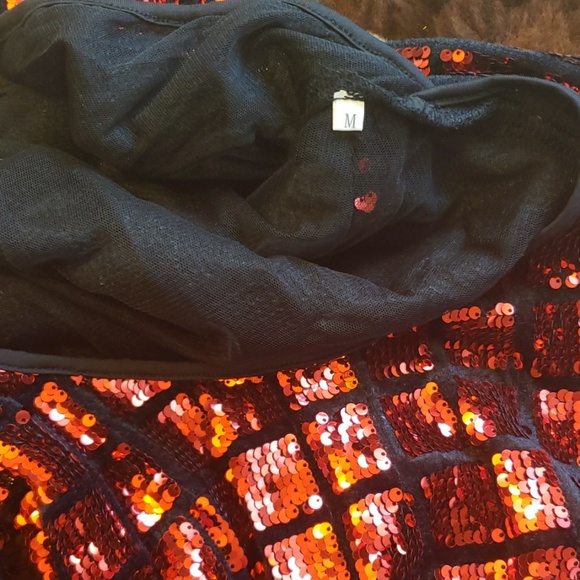 Red,Sequins spark - Picture 5 of 7